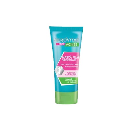 Masca Film Purificatoare Gerovital Stop Acnee 100 Ml Farmec Emag Ro
