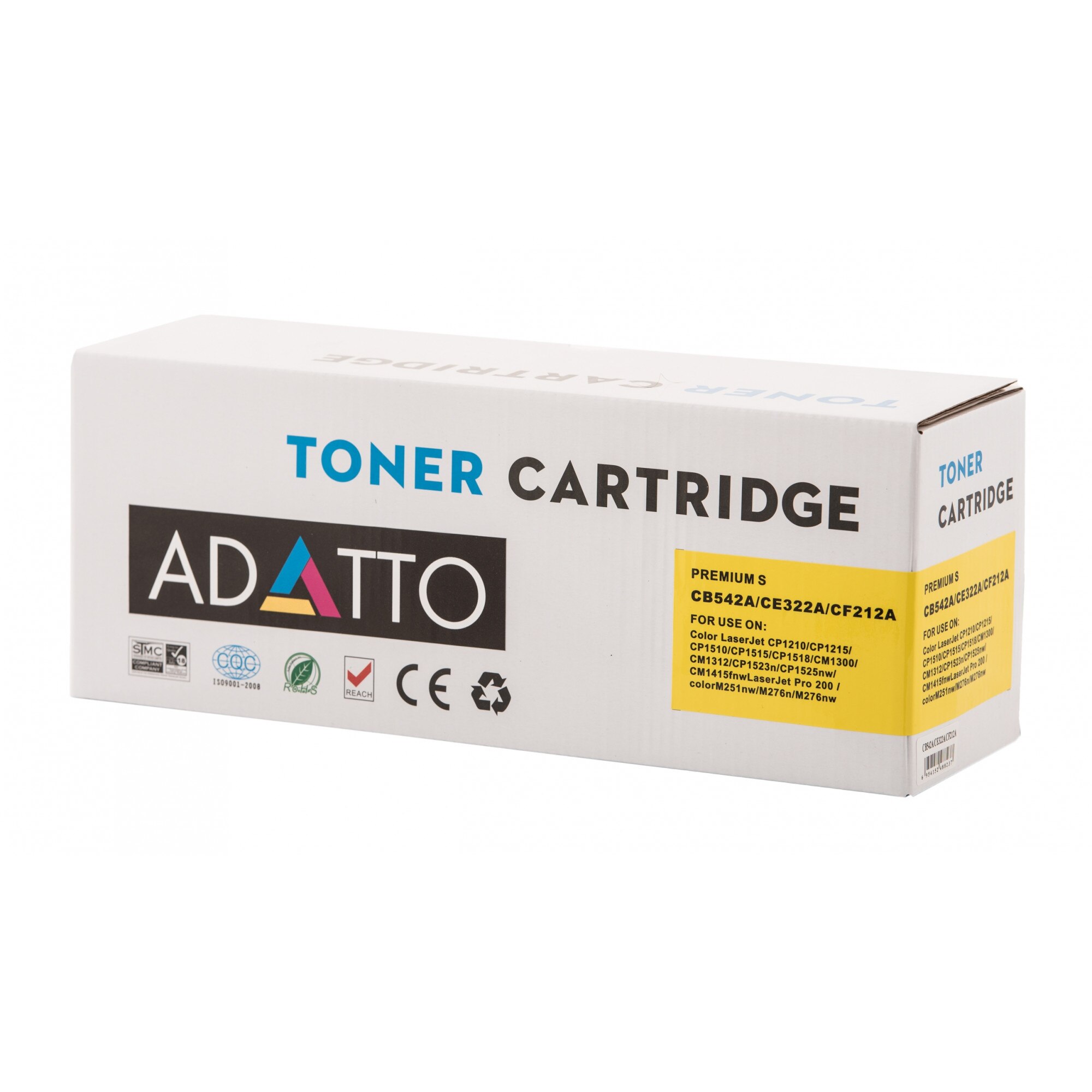 Cartus toner Adatto compatibil cu HP CB542A CE322A CF212A CRG731 Yellow 1400 pagini