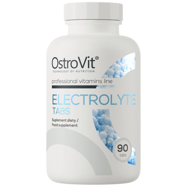 Supliment alimentar OstroVit Electrolyte Tabs Electrolytes Formula, 90 Tablete