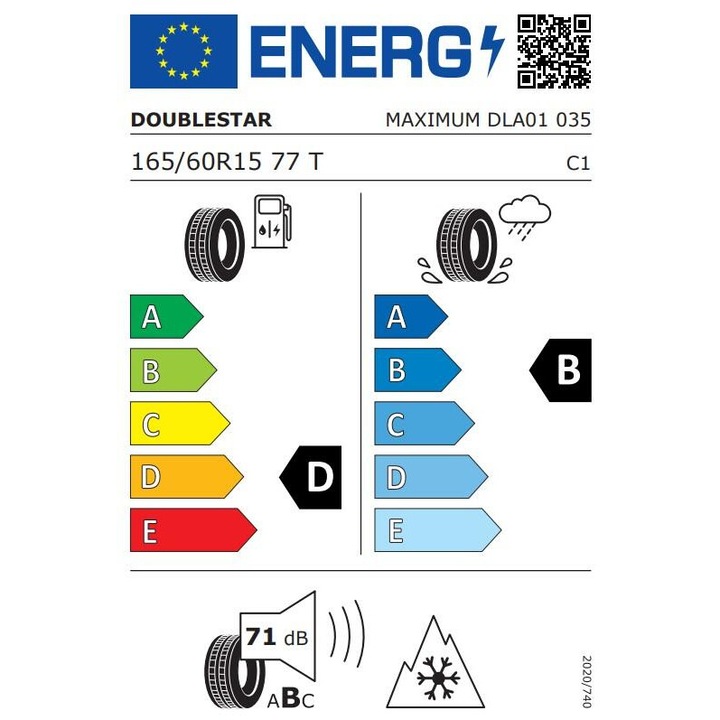 Négyévszakos gumiabroncs DOUBLESTAR DLA01 165/60R15 77T/D/B/71(B)