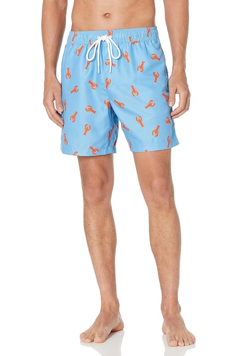Férfi úszónadrág Amazon Essentials gyorsan száradó Boxer, Trunks 8357566, Gyorsan szárad, 3 zseb, XL, kék