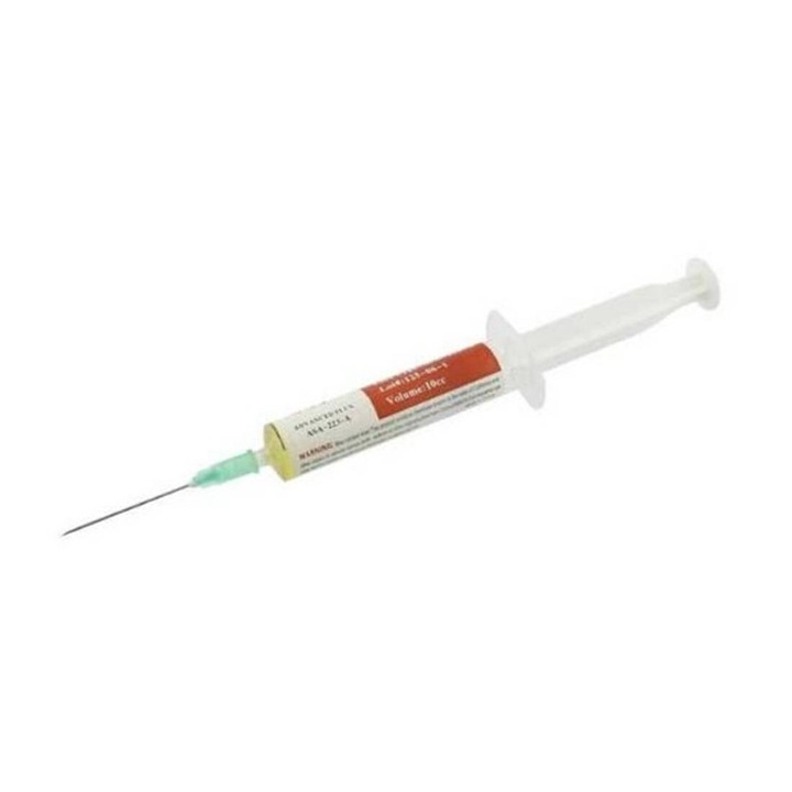 Folyasztópaszta RMA-223, SMD elemek forrasztásához, Fecskendő, 10ml