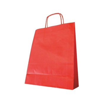 Punga cadou hartie 25 x 11 x 31, rosu , set 10 bucati Punga cadou hartie 25 x 11 x 31, rosu , set 10 bucati