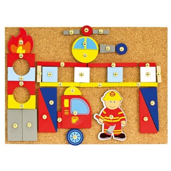 Set Bino Lucru Manual - Pompierii Set Bino Lucru Manual - Pompierii