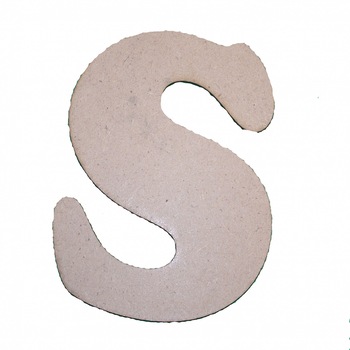 Litera S Mdf 120x100x3 mm Litera S Mdf 120x100x3 mm