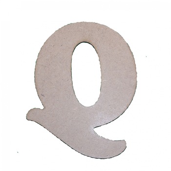 Litera Q Mdf 120x100x3 mm Litera Q Mdf 120x100x3 mm
