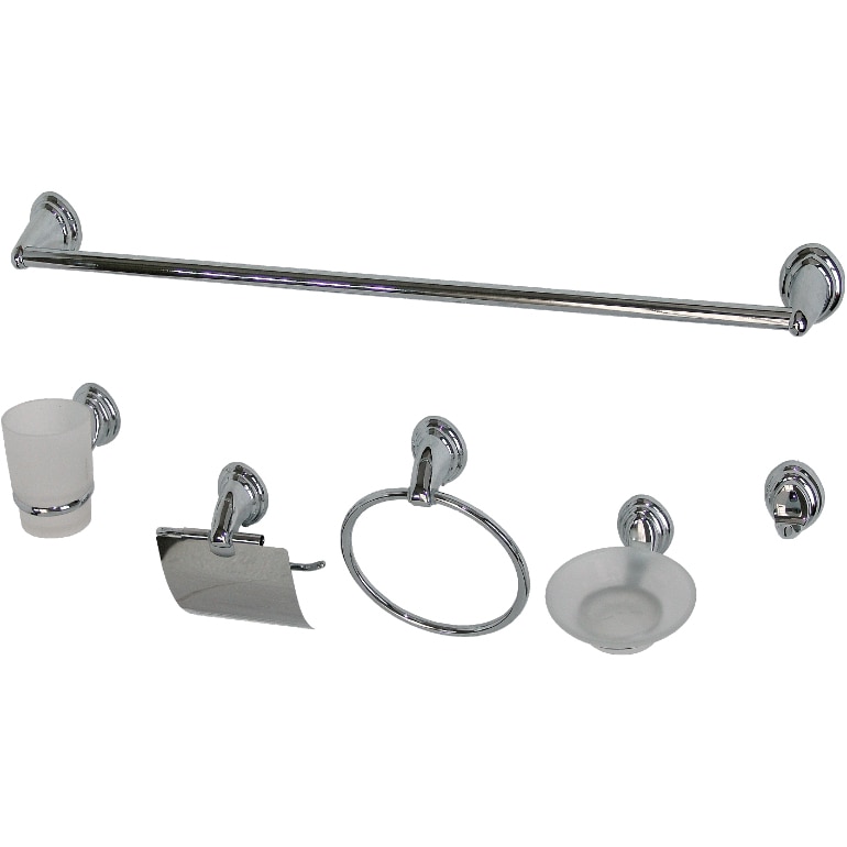 Accesorii baie EvoSanitary 1082, 6 piese