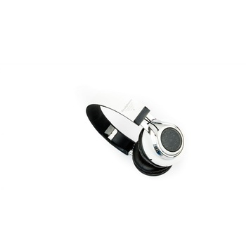 Casti Bluetooth Soundvox™ TM-021 cu microfon, Over The Ear, Radio FM, Albe Casti Bluetooth Soundvox™ TM-021 cu microfon, Over The Ear, Radio FM, Albe