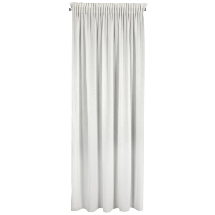 Függöny MELINDA 135 x 270 cm rejansa Eurofirany fehér nem kell vasalni