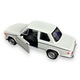 Macheta BMW 2002, din Metal, cu Lumini si Sunete realistice de Motor si Alarma, cu Functie Pull-Back, cu Functie de Deschidere a Usilor - Alb