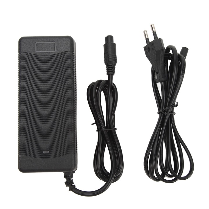 Зарядно за електрически скутер, longziming, 56V 2A, устойчиво на топлина, защита от претоварване, EU адаптер