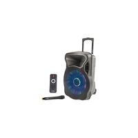 boxa activa portabila party-15led difuzor 38cm 400w usb mp3 bt imagen 2_0_
0