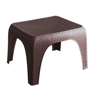 Masa pentru sezlong CLASSI RATAN dreptunghiulara culoare cafea Masa pentru sezlong CLASSI RATAN dreptunghiulara culoare cafea