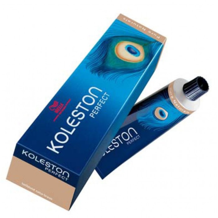 Vopsea de par permanenta Wella Professionals Koleston Perfect castaniu mediu rosu intens 44/44, 60 ml