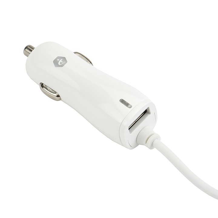 Зарядно устройство за автомобил 2in1 USB/micro USB A+ Charger, 2.1A