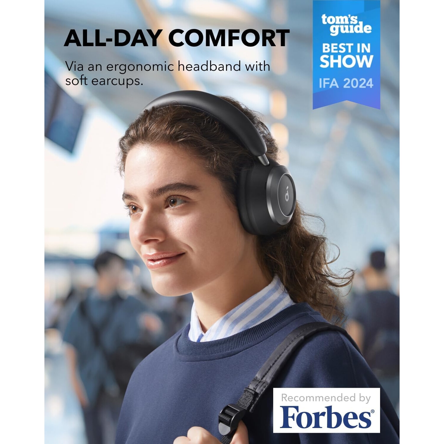 Anker soundcore Space One Pro ブラック Anker Soundcore Space One Bluetooth 5.3 ワイヤレスヘッドホン