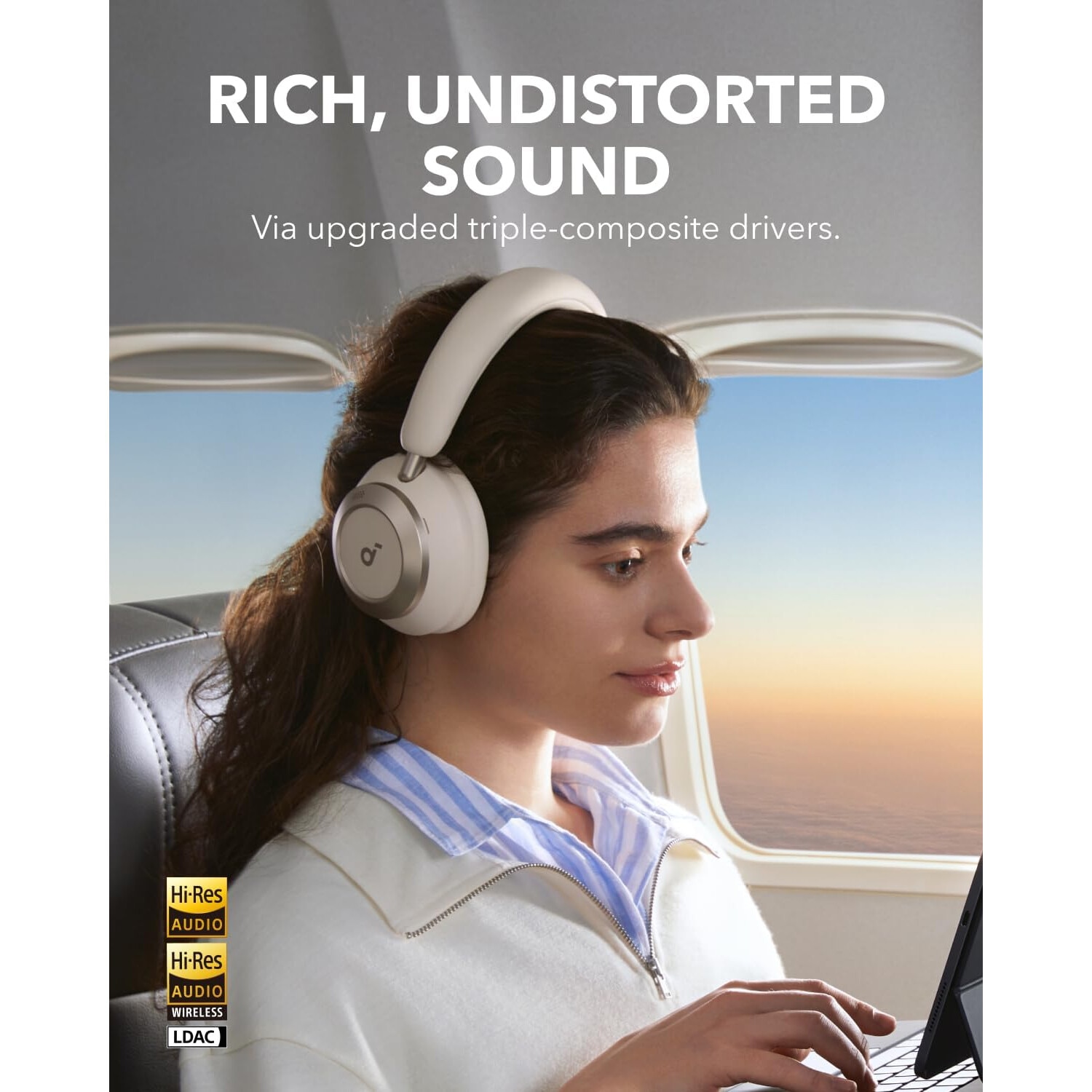 【新品未開封】Anker Soundcore Space One Pro Anker Soundcore Space One Pro Bluetooth 5.3 ワイヤレスヘッドホン