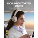 Безжични слушалки Over-Ear Anker Soundcore Space One Pro, Adaptive Active Noise Cancelling, Hi-Res, 6 микрофона, Bluetooth 5.3, Бял