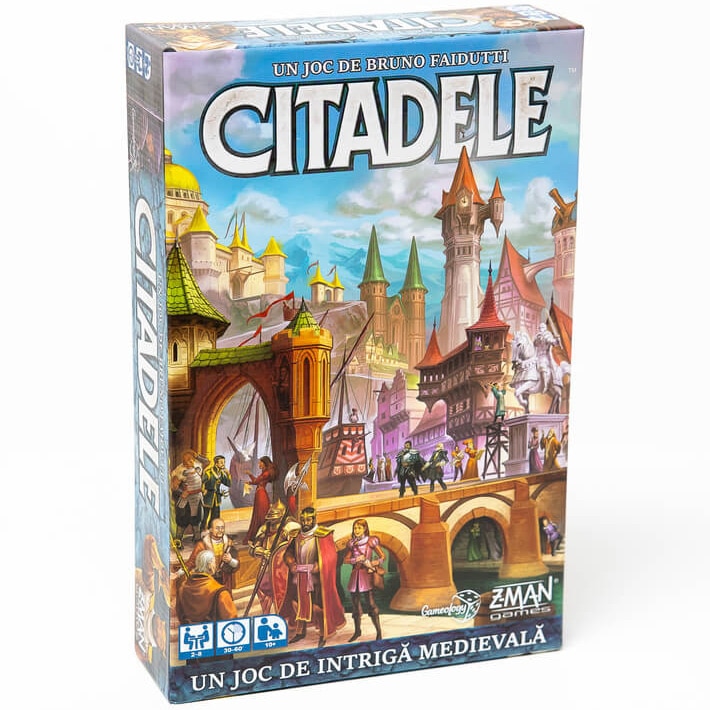 Joc Citadele, limba romana - editie 2024, 2-8 jucatori, +10 ani