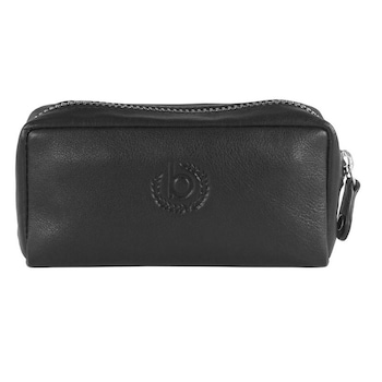 Portofel portchei Bugatti Simbiosi, Piele naturala, 12 x 7 cm, Negru Portofel portchei Bugatti Simbiosi, Piele naturala, 12 x 7 cm, Negru