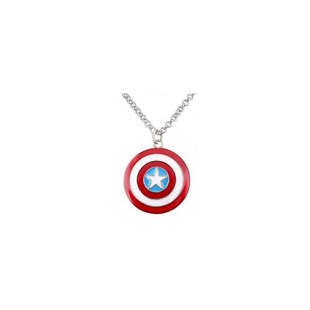Lantisor Cu Pandantiv Captain America Capitanul America, Multicolor