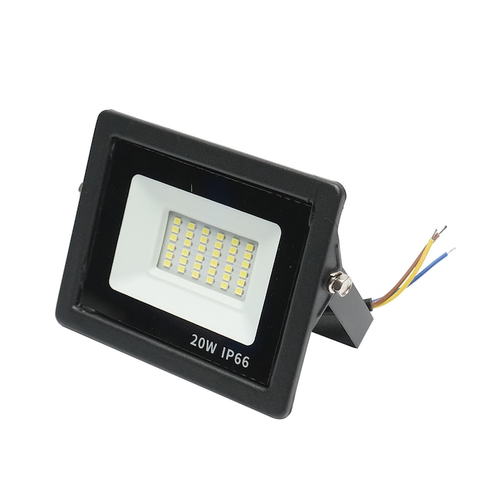 Proiector LED 20W, 220V, 6500K, 118x93x28mm IP66 Breckner Germany