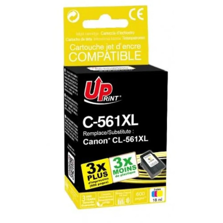 301XL Set 2buc cartuse cerneala compatibile HP301XL, (BK, Color), 810 pagini (480+330)