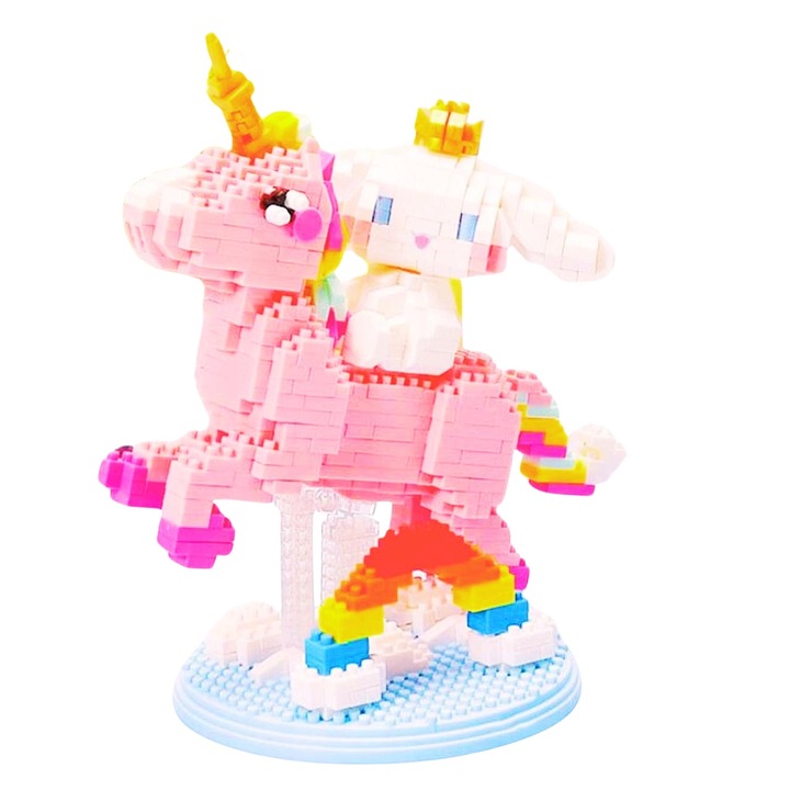 Забавен детски 3D пъзел Hello Kitty, 949 части