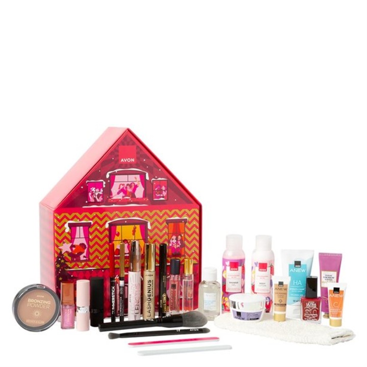 Calendar Advent de Craciun, Avon, 24 produse