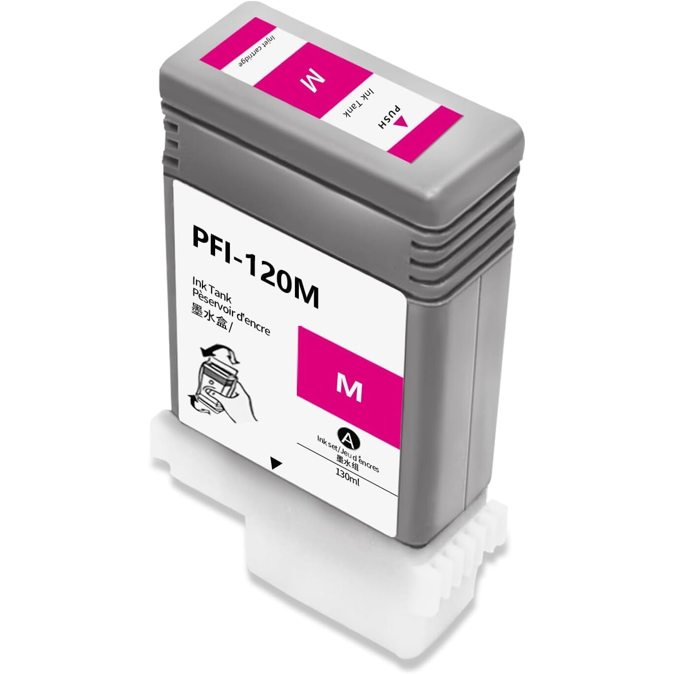 PFI-120 130ml 互換 インクタンク キヤノン Canon 用 TM-200 TM-205他