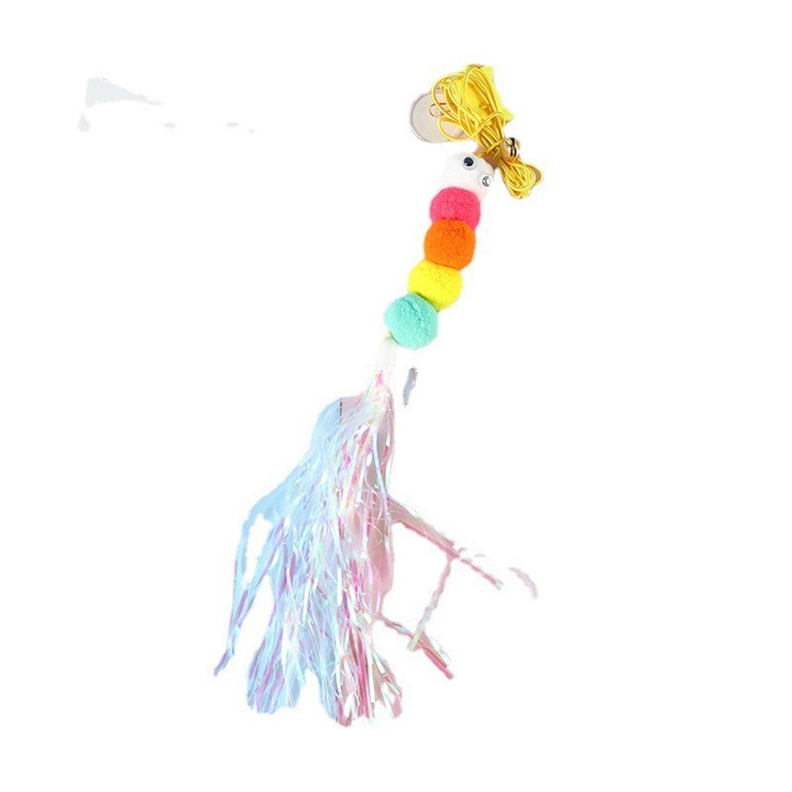 Jucarie Interactiva pentru Pisici, Multicolor, Inaltime Reglabila