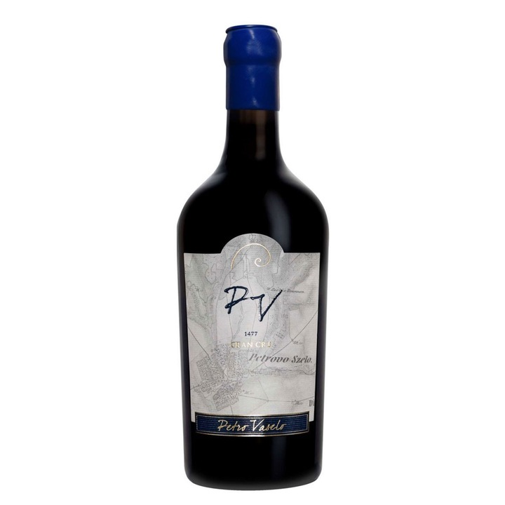 Vin Rosu Petro Vaselo PV Gran Cru 2024, sec, 0.75l