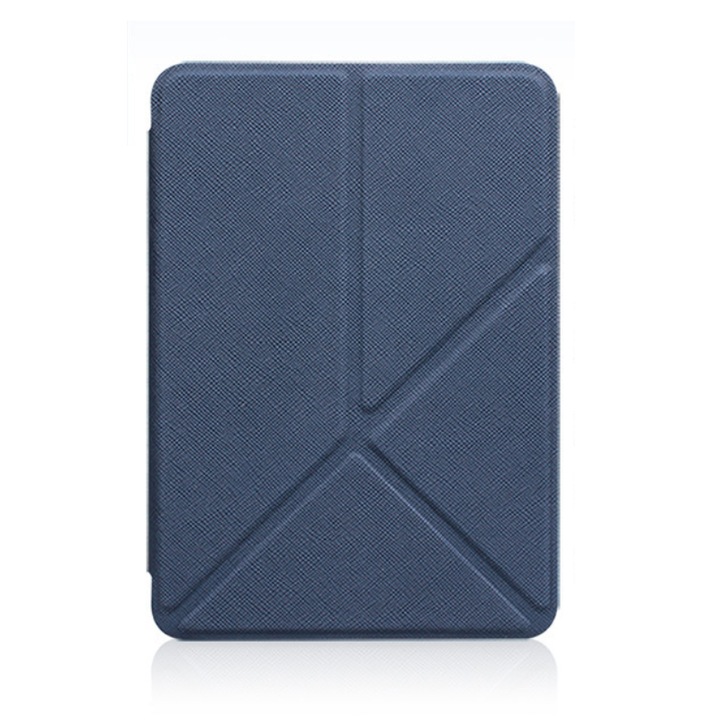 Калъф за Kindle Paperwhite 2018, 6 инча, деформируема опора, автоматично активиране, тъмно син
