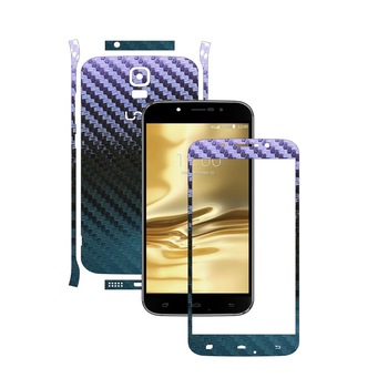 Folie de protectie Carbon Skinz, Husa de tip Skin Adeziv pentru Carcasa, Carbon Cameleon dedicata Umi Rome, Rome X Folie de protectie Carbon Skinz, Husa de tip Skin Adeziv pentru Carcasa, Carbon Cameleon dedicata Umi Rome, Rome X