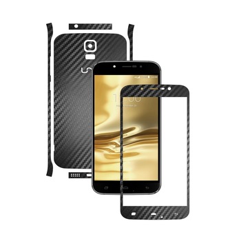 Folie de protectie Carbon Skinz, Husa de tip Skin Adeziv pentru Carcasa, Carbon Negru dedicata Umi Rome, Rome X Folie de protectie Carbon Skinz, Husa de tip Skin Adeziv pentru Carcasa, Carbon Negru dedicata Umi Rome, Rome X