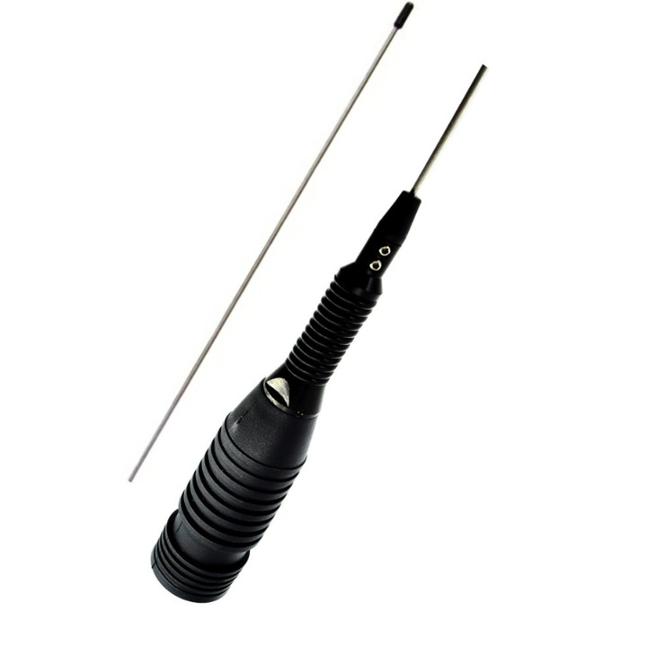 Антена за CB станция + магнит, честота 27 MHZ, импеданс 50Ω, максимална мощност 200 W, дължина: 1390 ±10 mm