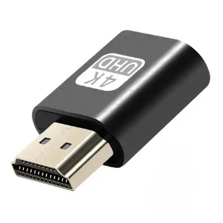 HDMI adapter-emulátor, 4K, Plug and Play, Windows/MAC/Linux ...