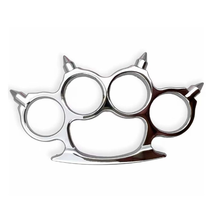 Бокс Dalimag, розета за самозащита, метален, остри шипове, дебелина 0.6 см, сребрист