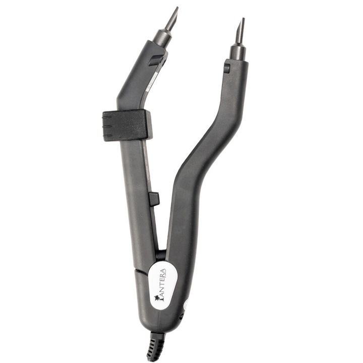 Преса за коса Mini, Pantera Hair, за кератинов метод, 220 C, Grey