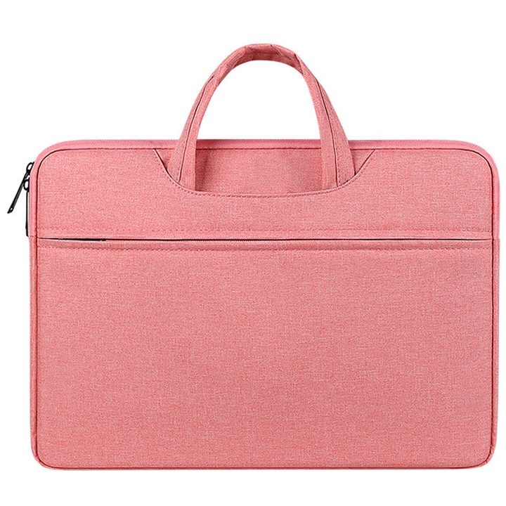 AMRINUGL laptoptáska, 13,3x15,6 hüvelykes, modern dizájn, rózsaszín, unisex