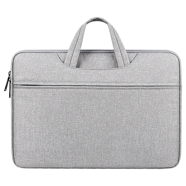 AMRINUGL laptoptáska, 13,3x15,6 hüvelykes, modern dizájn, unisex, szürke