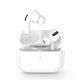 Безжични слушалки XO - F100, TWS Wireless charge, GPS, ANC, Bluetooth, бели