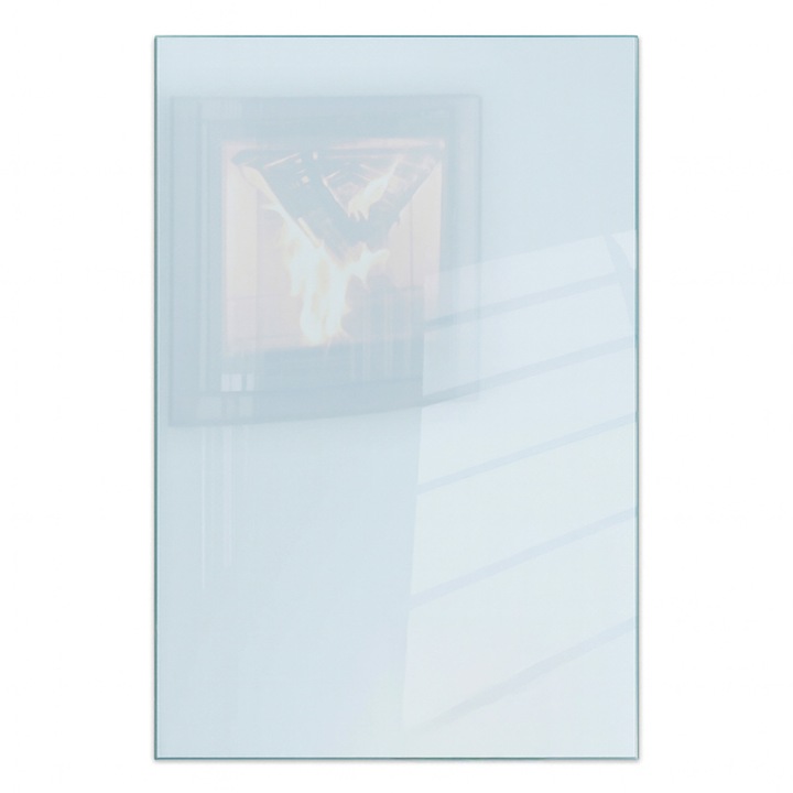 Placa Sticla Securizata, Wallfluent, Dreptunghiulara,, Pentru Podea, Protectie Semineu/Soba, 4mm Termorezistenta, 60x40 cm, 010010780010100000000