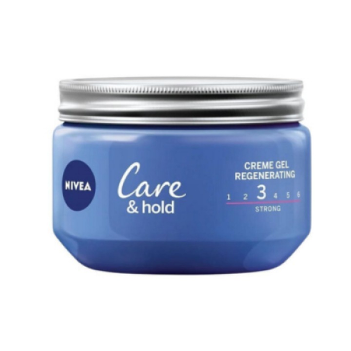 Gel de par pentru barbati, Nivea Care & Hold, 150ml
