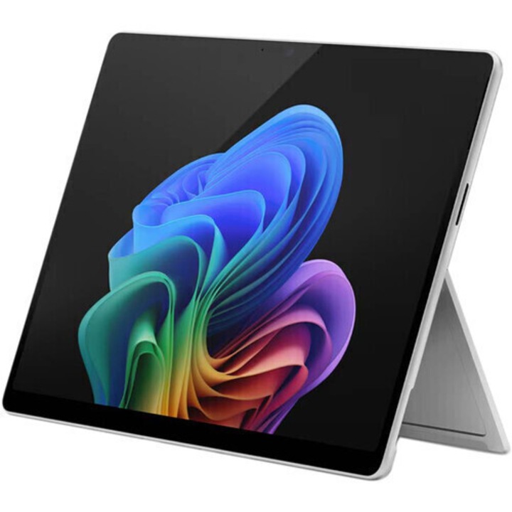 Tableta Microsoft Surface Pro Copilot+ PC (11th Edition) 13", 2880 x 1920, WiFi (16GB/256GB/Snapdragon X Plus/Windows 11 Home) Platinum