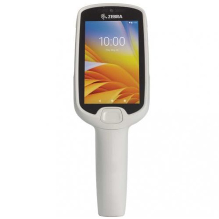 Terminal mobil Zebra PS20J, 4GB RAM, 16GB, 4 inch, Scaner Imager 2D, Bluetooth, Wi-Fi, Android 8.1 Oreo, Alb