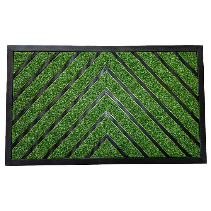 Pres intrare arrow 45x75 verde, Carpetino