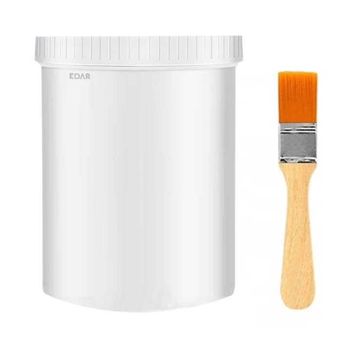 Solutie EDAR Etansare Si Reparare Suprafete, Rezistenta La Apa, Impermeabila, Tip Pasta, Aplicare Usoara Cu Pensula Inclusa, Cantitate 500g, Incolora
