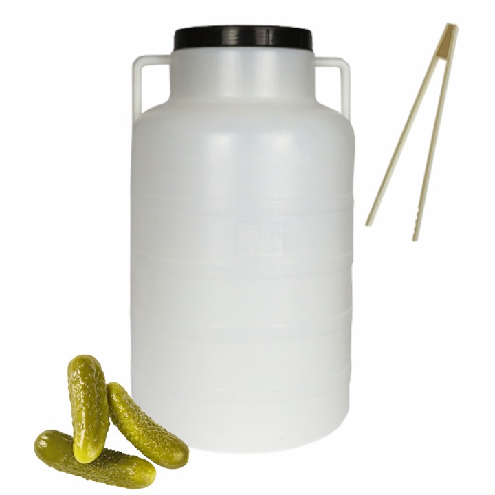 Butoi, Sterk, Plastic, 60 L, Alb
