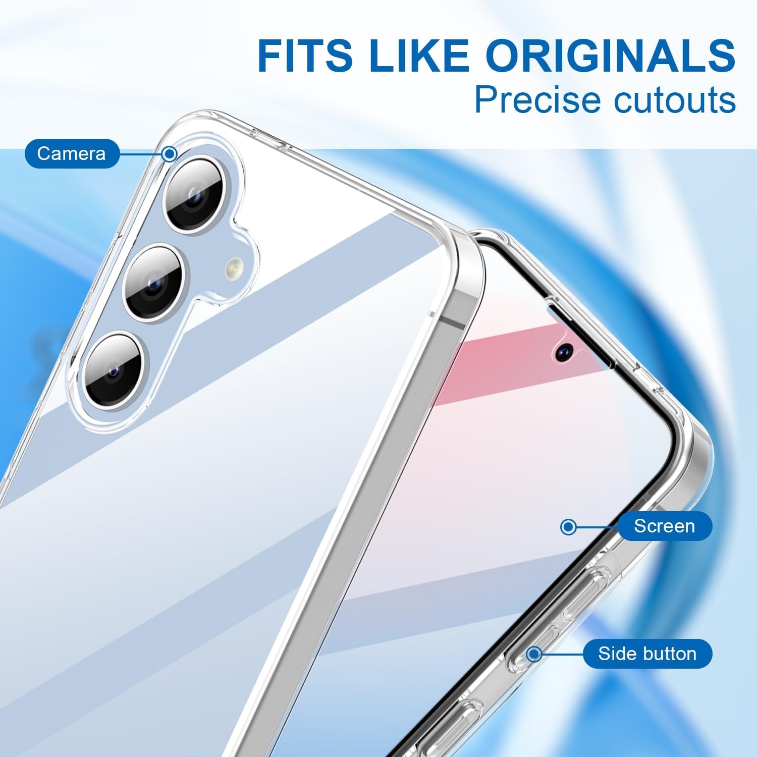 Husa fata plus spate 360 Alc Mobile compatibila cu Samsung Galaxy S24 FE